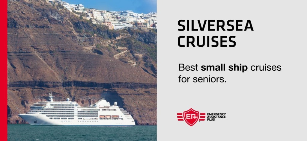 Silversea Cruises ship sailing across the ocean.